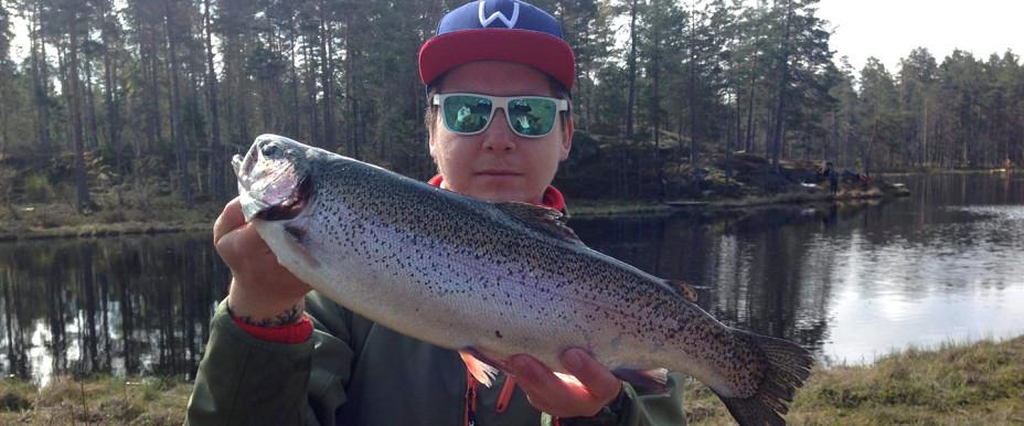 Nöjd fiskare