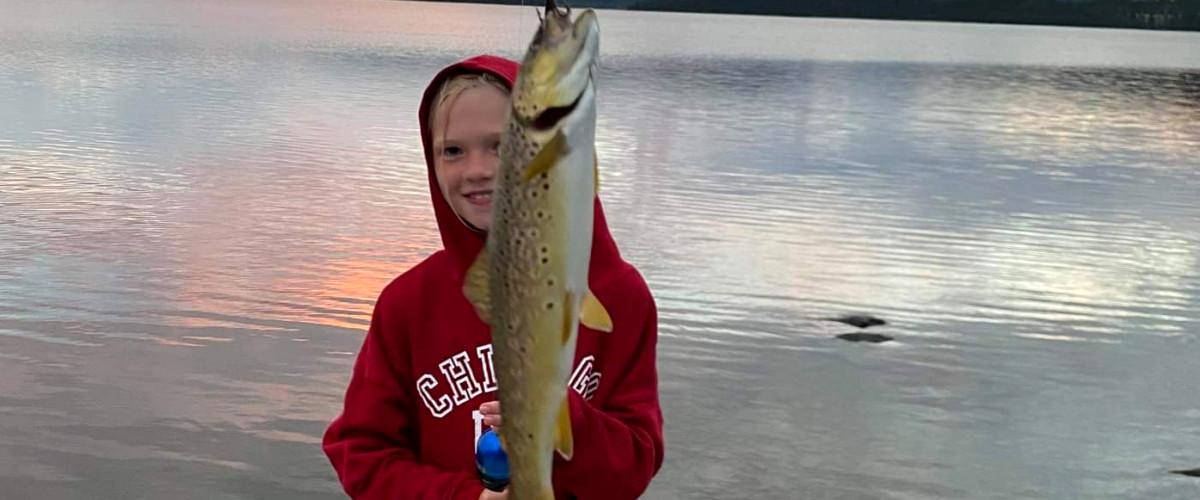 Lycklig fiskare