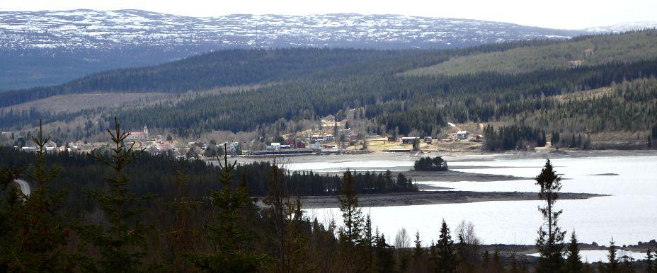 Gäddede södra delen av Kvarnbergsvattnet