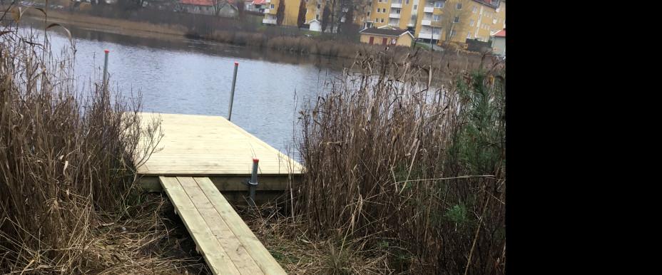 Brygga Handskerydssjön