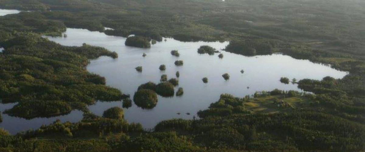 Högsjöns FVOF med sjöarna Högsjön, Hällesjön, och Ämtasjön. - Image 1