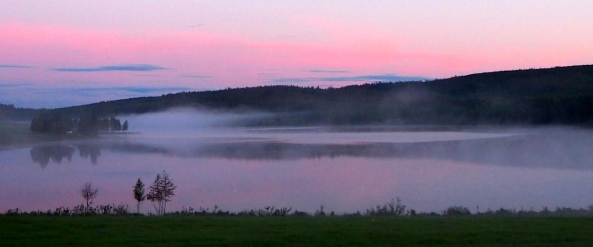Skymning över Gullsjön