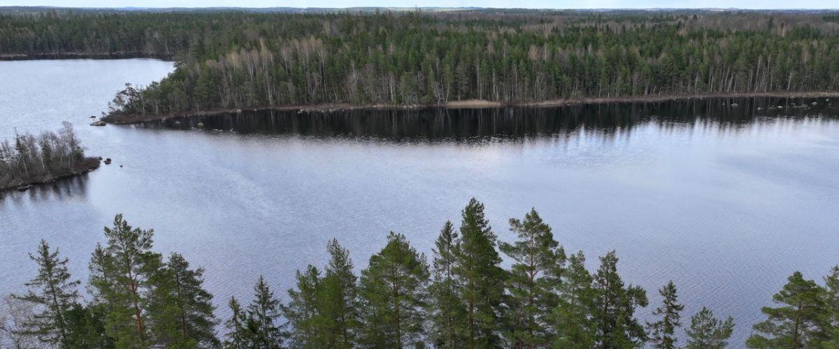 Hultasjön flygbild