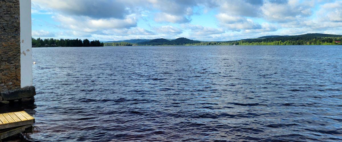 Bysjön vid magasinet i Grangärde
