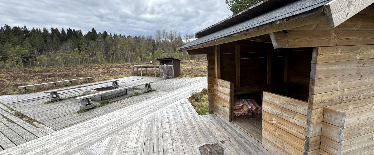 Vindskydd Majatjärn