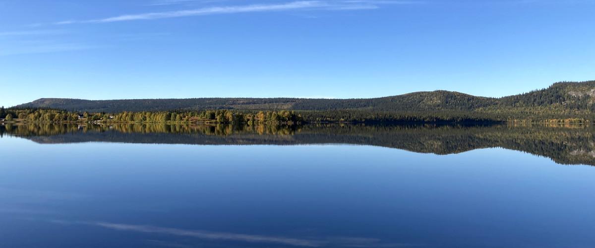 Vy över nedre Giertsjaure