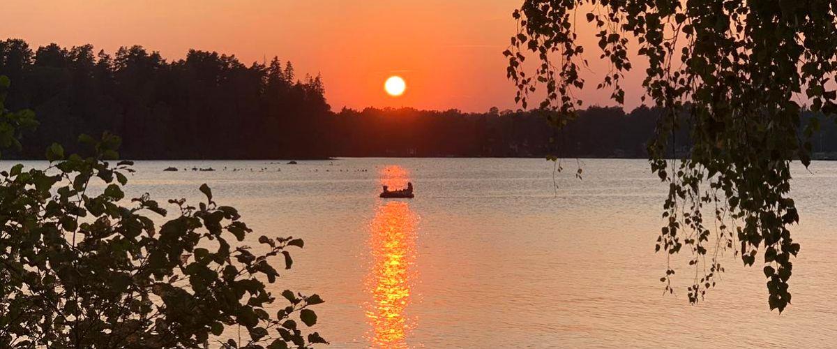 Solnedgång