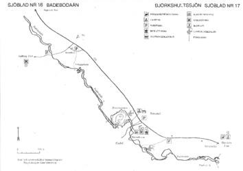 Badebodaån, Björkshultssjön