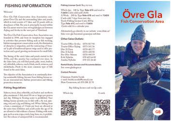 Brochure and map, english