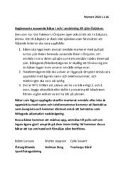 Regler för båtar