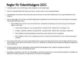 2. Regler fiskerättsägare