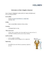 6. Information om Långsjön