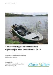 Provfiske Gyllebosjön