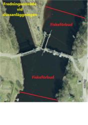 Fredningsområde vid slussen