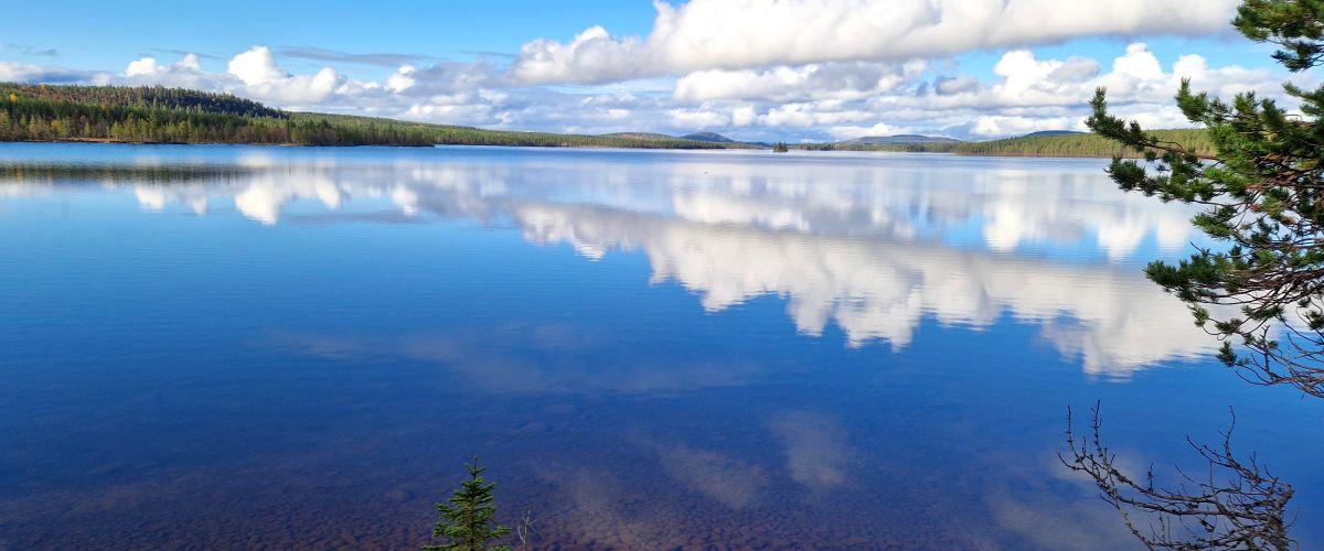 Photo of Kääntöjärvi, del av Kalix älv, Vuosko, Välijoki
