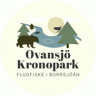 Logo Ovansjö Kronoparks Flugfiske