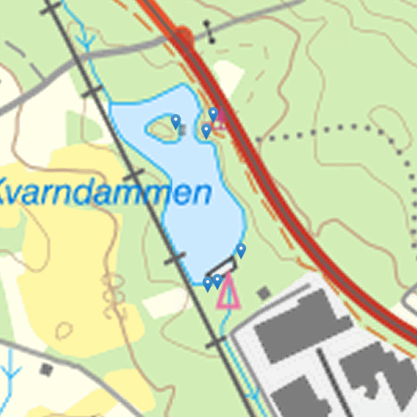 Karta som visar fiskeområdet