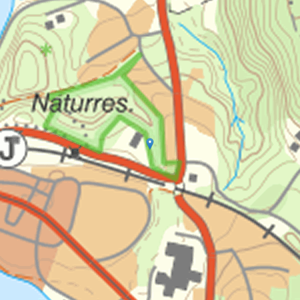 Map showing the fishing area.