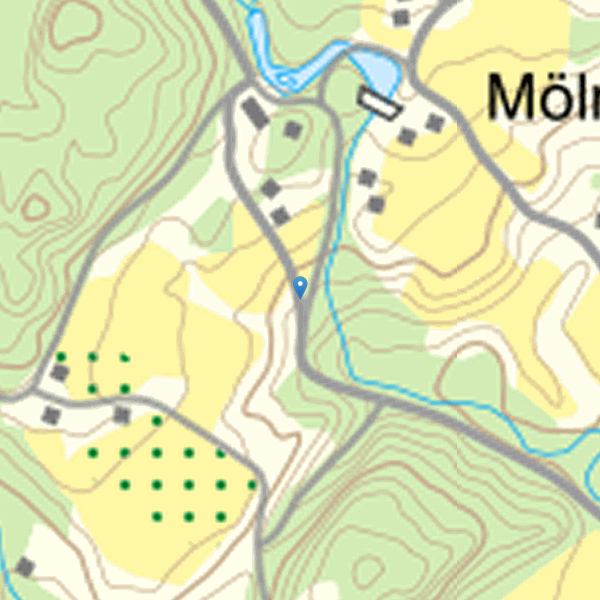 Map showing the fishing area.