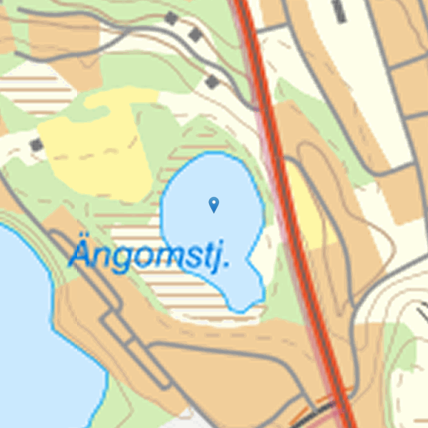 Map showing the fishing area.