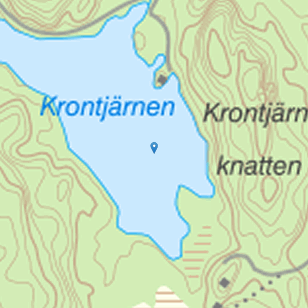 Map showing the fishing area.