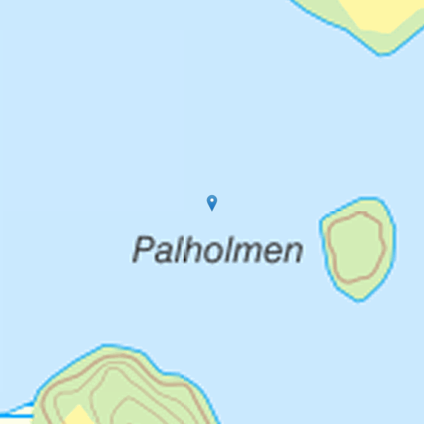 Karta som visar fiskeområdet