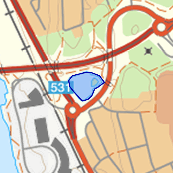 Kartta kalastusalueesta.