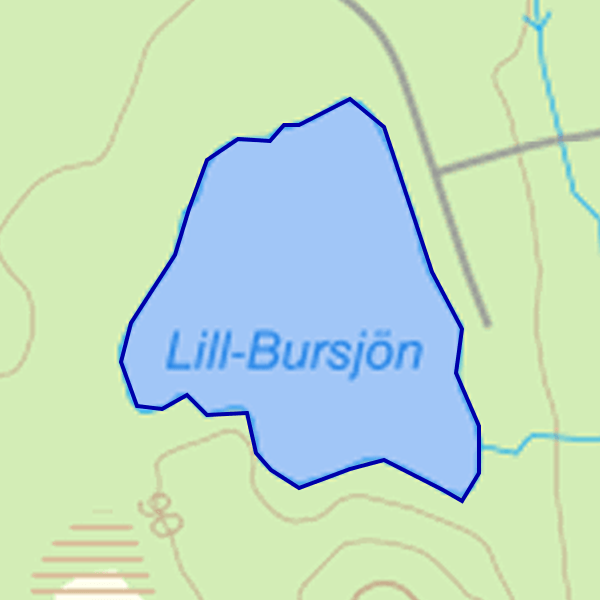 Map showing the fishing area.