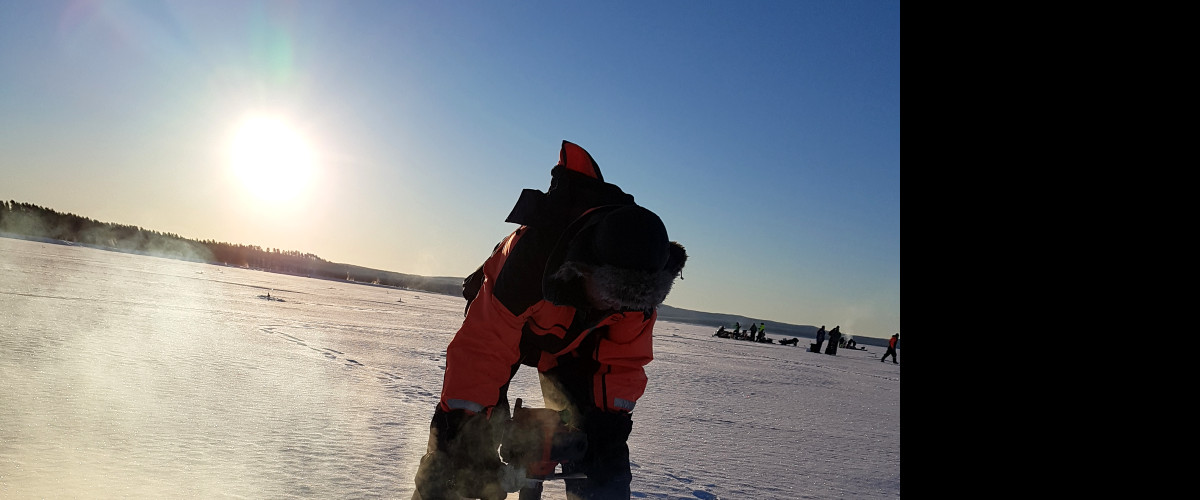Venjanssjön - Ice fishing