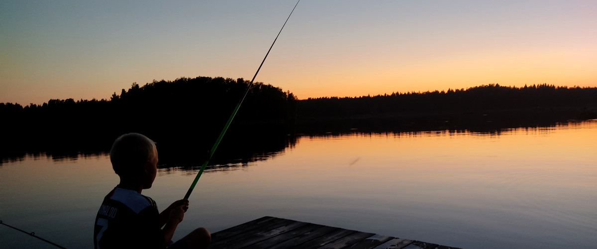 evening fishing