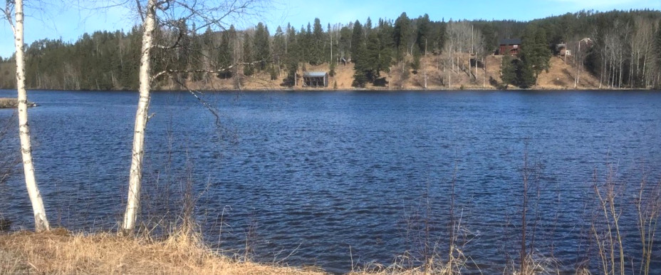 South side of the Indalsälven, north towards the hometown Römmen